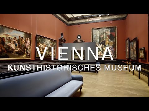 4K Vienna Walking Tour Kunsthistorisches Museum - World Famous Art History Museum ASMR