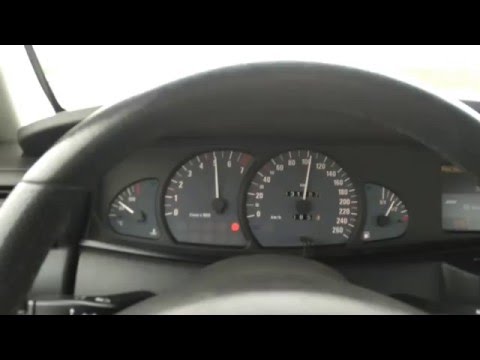 Opel Omega 3.2 V6 - acceleration 0-180 km/h