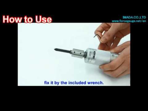 Handheld Type Digital Torque Gauge, HTGA Series Basic Operation, IMADA Make, (Bhagwati Hardware)