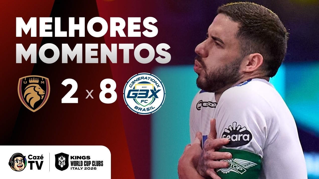 MELHORES MOMENTOS: ULT. MÓSTOLES 2 X 8 G3X | COPA DO MUNDO DE CLUBES KINGS LEAGUE | SEMIFINAIS