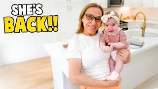 ELA VOLTOU!!... Reencontro emocionante entre avós e netos