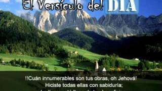 Miniatura del video: El versiculo del dia .com - Salmos 104 v24