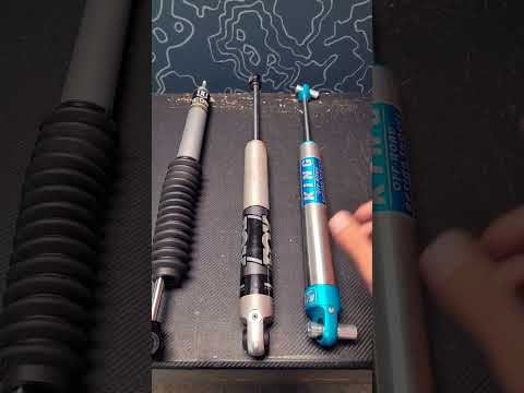 Our experience with these 3 brands @KingOffRoadShocks @FOXFACTORY @iconvehicledynamicstv  always tradeoffs