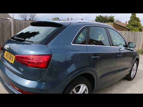 Audi Q3 1.4 TFSI 150 PS S Line S Tronic Auto Sat Nav LV65 BKX