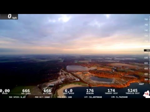 Yuneec Q500 4K - High altitude (750 mtr)