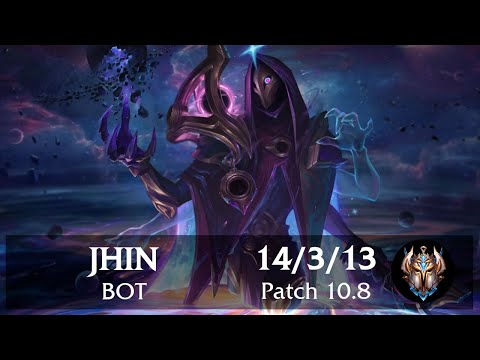 Jhin Bot vs Xayah | Pinoy Challenger Replay Patch 10.8