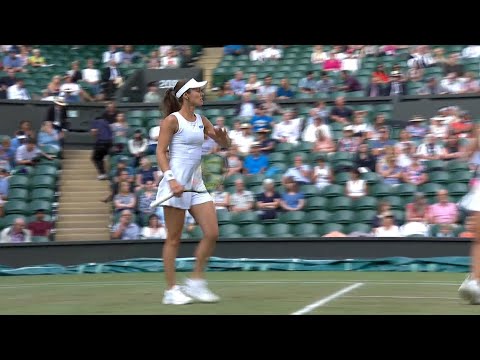 Martina Hingis/Chan Yung-jan vs. Kveta Peschke/Ana-Lena Groenefeld Wimbledon 2017 QF ❤️