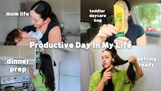 Productive DIML 🌻 Toddler Daycare Bag, Dinner Prep & Getting Ready
