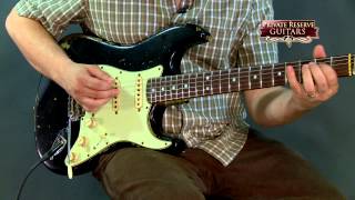 Video thumbnail for Fender Custom Shop Michael Landau Signature 1968 Relic Stratocaster Black by Musician's Friend