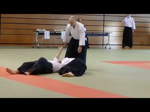 Mitsuo Funakoshi 51st Yamagata aikido demonstration    第51回山形県合気道演武大会  船越光雄