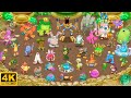 Gold Island All Common Monsters My Singing Monsters 4k