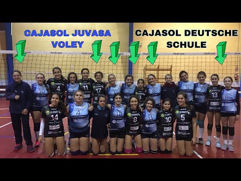 ❎ PARTIDO voleibol femenino INFANTIL ❎ Cajasol Juvasa Voley - Cajasol Deutsche Schule