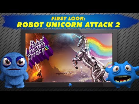 Robot Unicorn Attack 2 Gameplay Demo - Android iOS