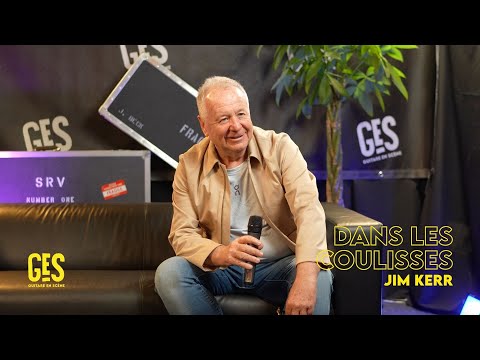 Dans les coulisses - Jim Kerr - Simple Minds GES 2025