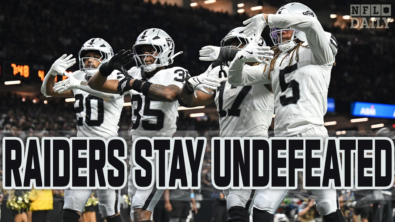 Week 3 Recap Raiders vs Saints | NFL Daily