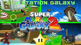 [Super Mario Galaxy 2] Sky Station Galaxy | Storming the Sky Fleet