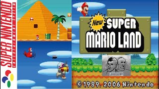New Super Mario Land SNES - C&M Playthrough