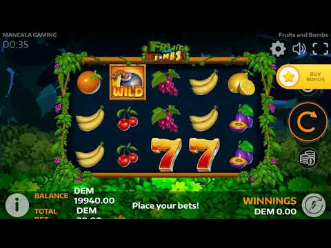 Fruits and Bombs – Video Gameplay
