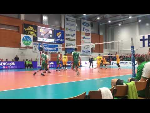 Indykpol AZS Olsztyn voittaa Hurrikaani-Loimaan, ottelupallo