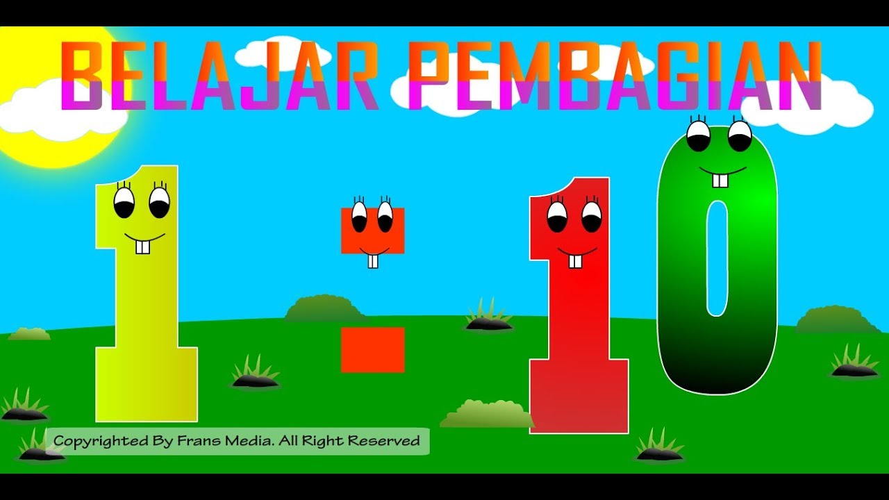 Media Pembelajaran | Belajar Pembagian | Untuk Anak-anak