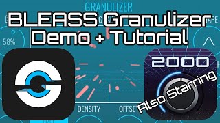 Video thumbnail for BLEASS Granulizer Demo + Tutorial Starring Digitalism 2000 by Jamie Mallender