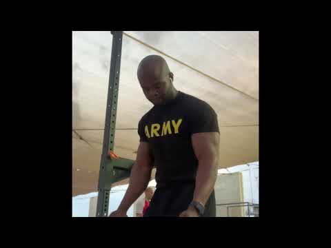 Outdoor gym workout in Kandahar Afghanistan.