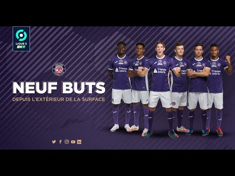 Le TFC, l'équipe de @ligue2fr qui marque le plus de l'extérieur de la surface 🚀