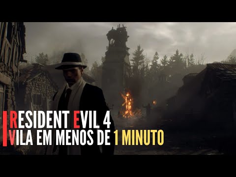Resident Evil 4 Remake - COMO PASSAR PELA VILA EM 1 MINUTO!!!