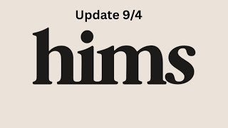 HIMS Update 9/4 | Ready For Takeoff?
