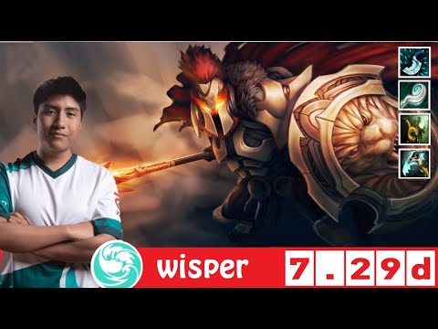 [DOTA 2] bc.Wisper the MARS [OFFLANE] [7.29D]