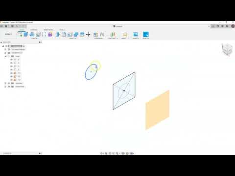 Autodesk Fusion Tutorial - Lofting and Offsetting Planes in Fusion 360