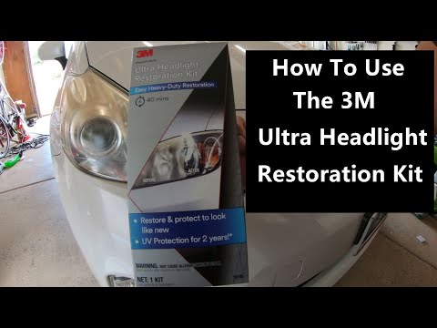How to Restore Headlights using the 3M Ultra Headlight Restoration Kit | 2010-2015 Prius V