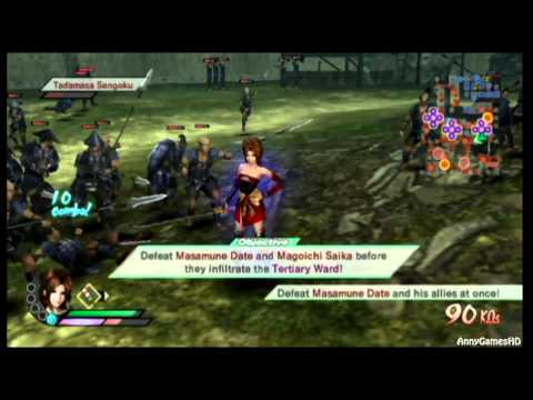 Samurai Warriors 3 - Kai Hime Story 5 - The Osaka Campaign - Part 1 [ENG voice][Wii]