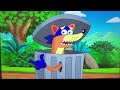 Dora Boots And Verde Stop Swiper And Then He Bounced Away In His Trash Can Suit