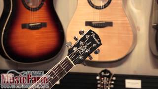 Video thumbnail for Winter NAMM '12 - Fender T-Bucket Acoustic Electric Guitar by The Music Farm