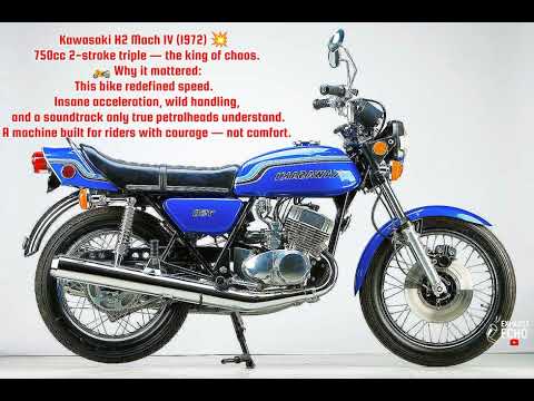 “The Kawasaki Triple Era: H1 Mach III, H2 750 & KH Series | Raw Engine Sound Collection”