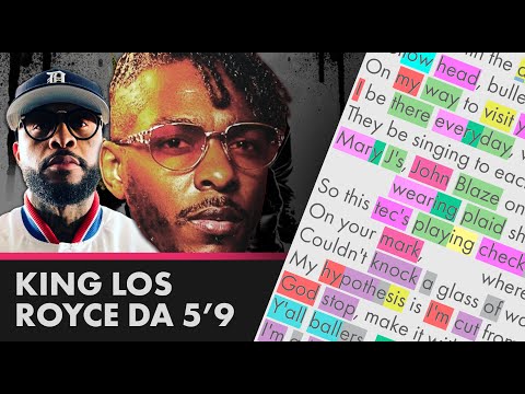 King Los ft. Royce da 5'9 - Don't Get In My Way - Lyrics, Rhymes Highlighted (379)