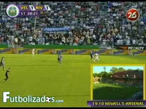 Vélez Sarsfield 3 - River Plate 1. Torneo Apertura 2009.