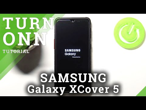 How to Power On/Off SAMSUNG Galaxy XCover 5 – Activate/Shut Down