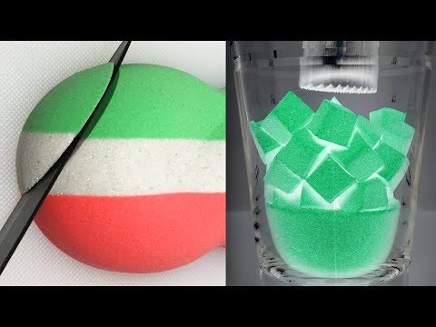 Very Satisfying Kinetic Sand Video 85 | Crunchy Sand Cutting | ASMR Video