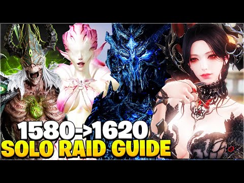 Ultimate Lost Ark SOLO Akkan, Ivory, Thaemine, Echidna Raid Guide