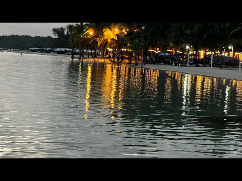 Una tarde hermosa en la marina Alma de Boca Chica, RD