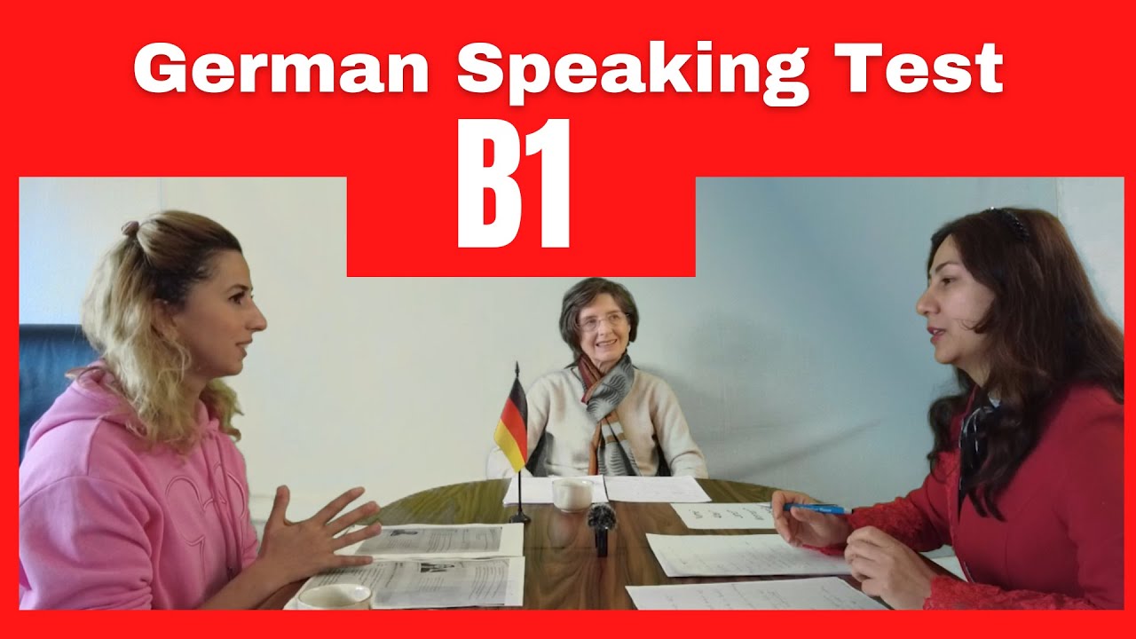 German Speaking Test Level B1, Mündliche Prüfung telc B1, 2023