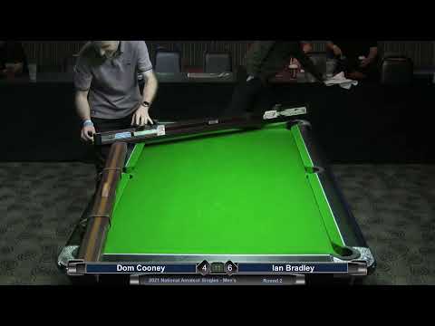 2021 National Men's Singles Round 2 - Dom Cooney v Ian Bradley