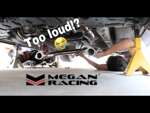 Megan Racing Y pipe 350z!