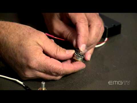 EMG solderless volume and passive tone control install