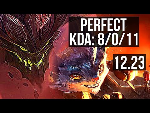 MALPHITE vs RUMBLE (MID) | 8/0/11, Legendary | KR Diamond | 12.23