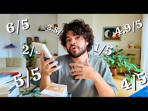 The 10 books I read last month, rated out of 5