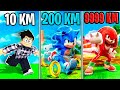 J'AI OBTENU LA TRANSFORMATION SECRÈTE DE KNUCKLES DANS ROBLOX !! (Sonic Speed Simulator)