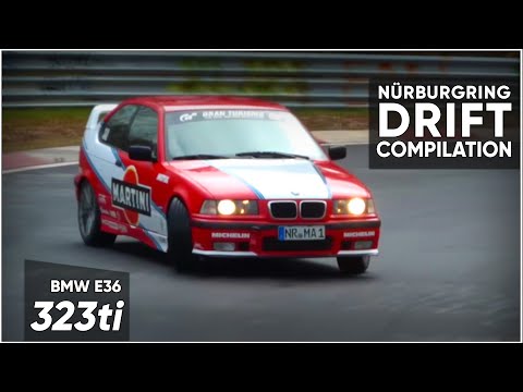 BMW E36 323ti | DRIFT / POWERSLIDE Compilation | NÜRBURGRING Nordschleife